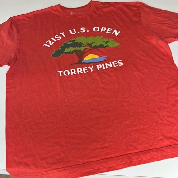 US Open 121st Torrey Pines T Tagged XL Fits L - Picture 1 of 7